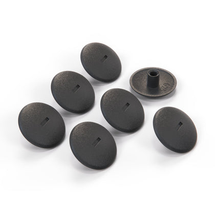 Range Rover Classic Carpet Retainer Finisher Set Of 7 Black MXC5616LUL