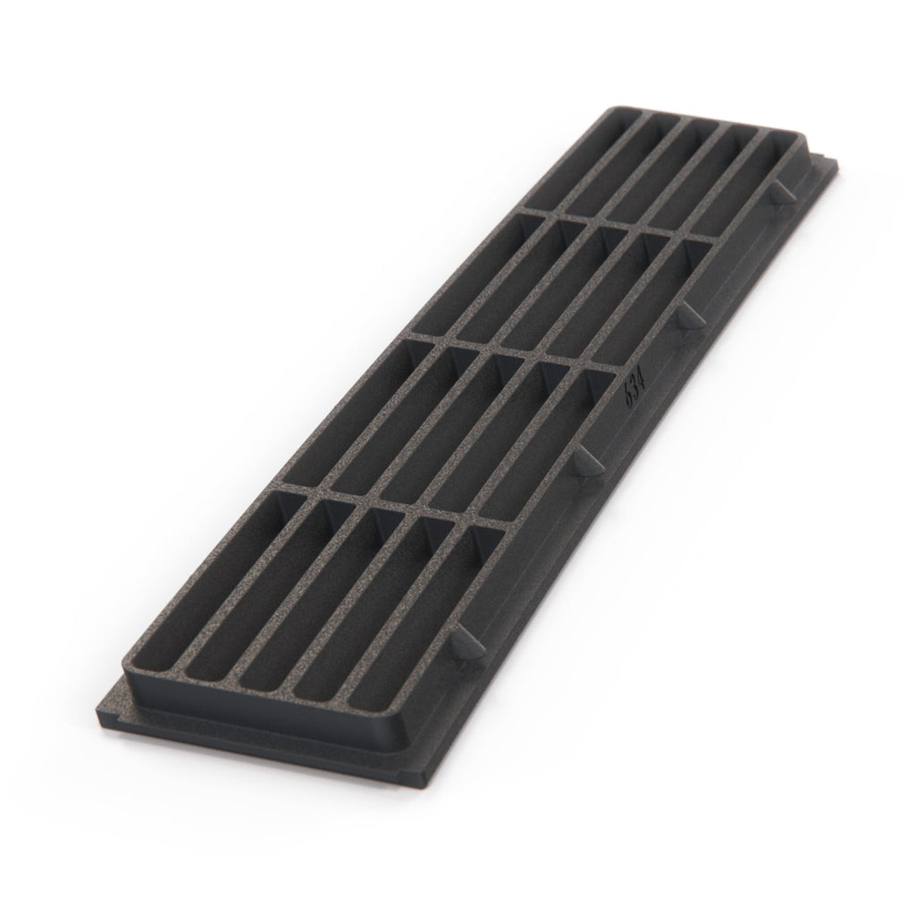 Range Rover Classic Front Air Intake Grille Assembly Black 390607 — view 3