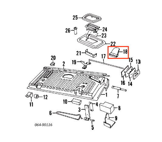 Lift Gate Tab Set (2x) – Range Rover Classic 1986–1994 (MWC1654) — view 2