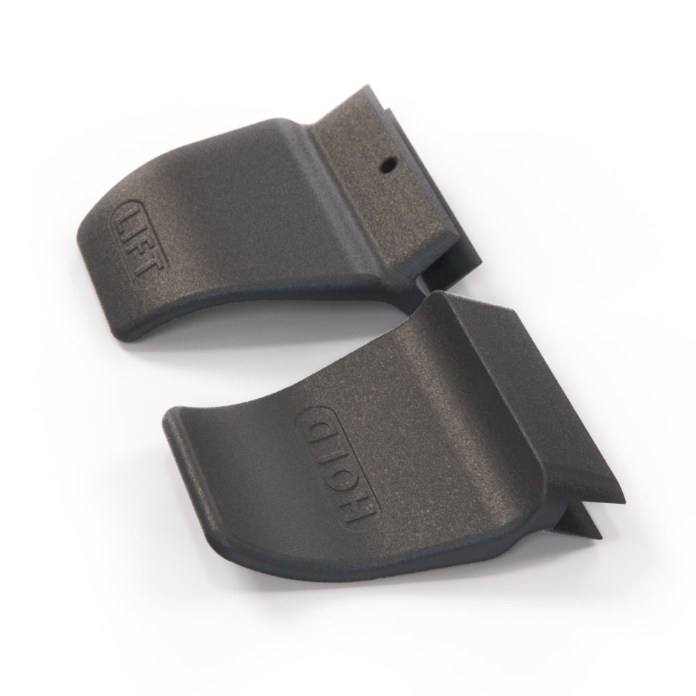 Land Rover Range Rover Classic Lift Gate Tab Lift Gate Black Set Of 2 MWC1654 — view 2