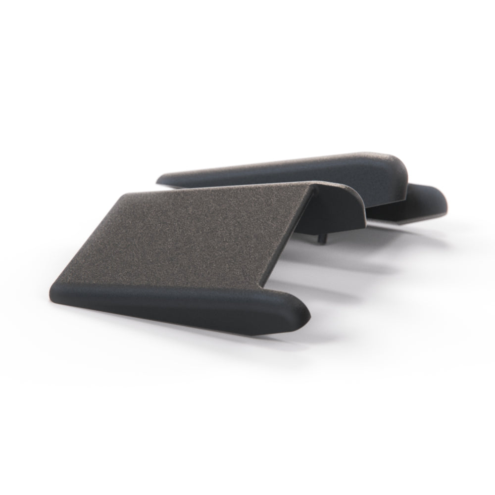 Bonnet Hinge Cover Set – Range Rover Classic (2x Black, RTC4431) — view 2