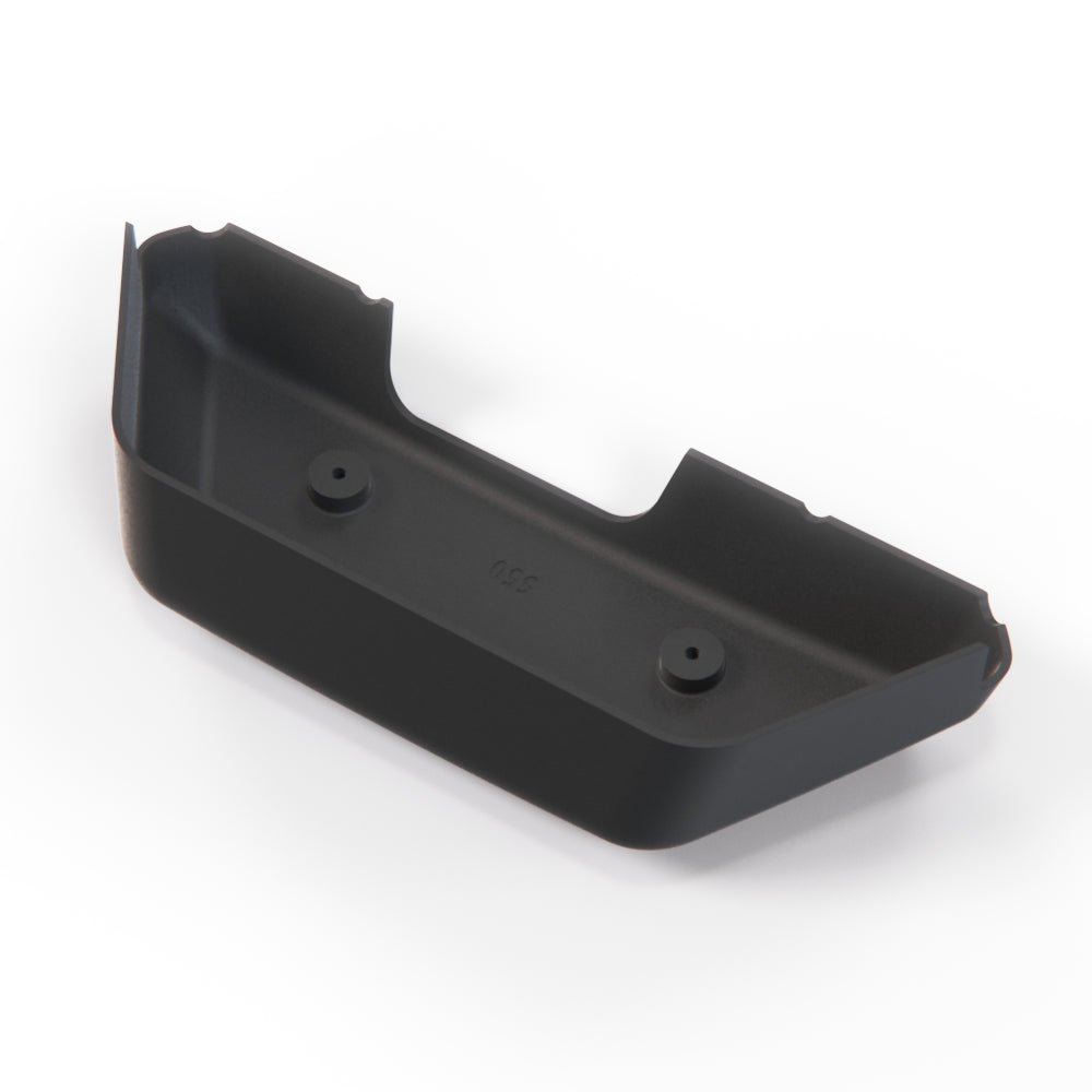 Land Rover Range Rover Classic Tailgate Latch Cover Black MWC8557 — view 4