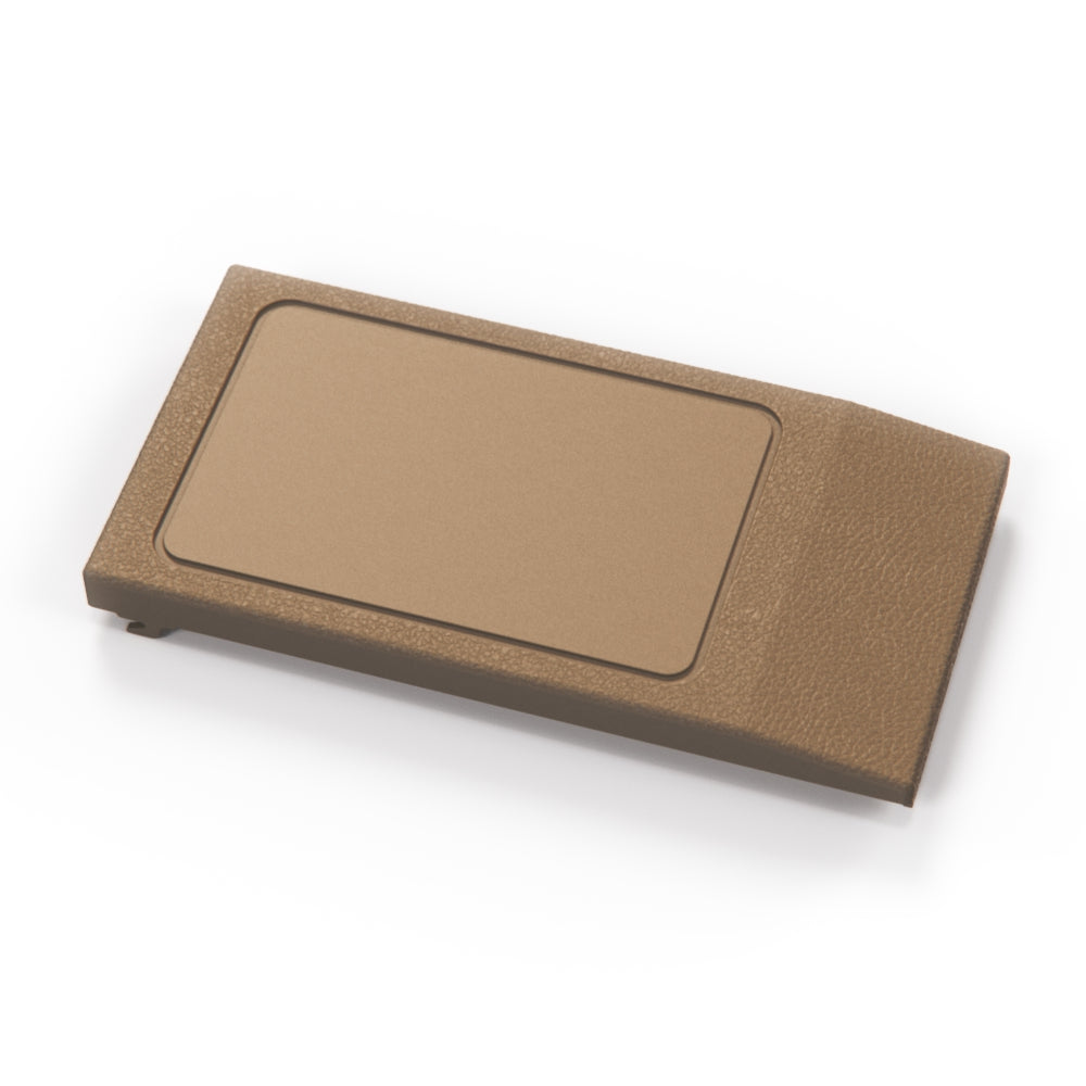 Interior Fusebox Cover – Range Rover Classic 1992–1994 (Black, BTR3486RUN) — Vintage Tan (Range Rover)