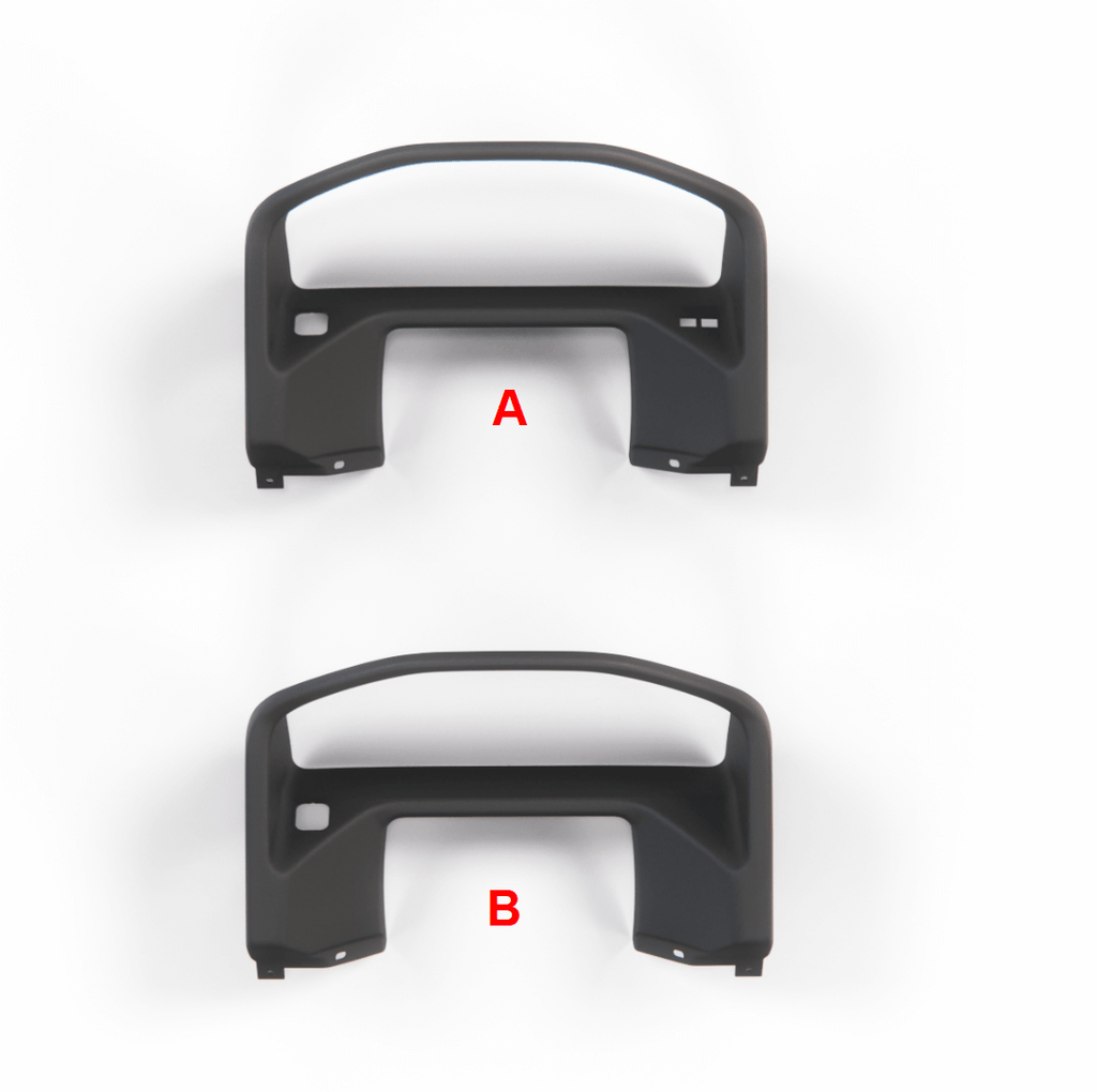 Land Rover P38 Range Rover Dash Instrument Cluster Surround Black 2 Versions (FAV101210)