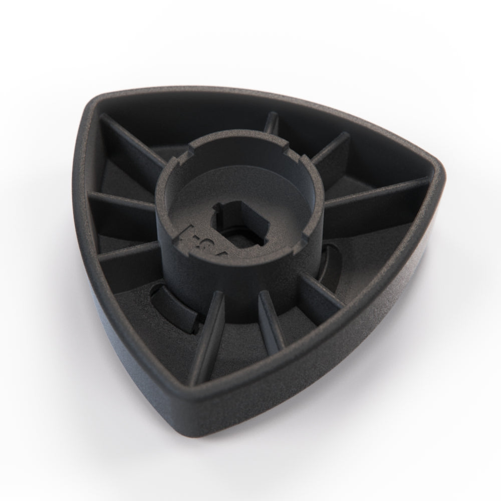 Recaro Backrest Recline Handwheel Kit Knob & Cap Black 360050 / 360051 — view 3