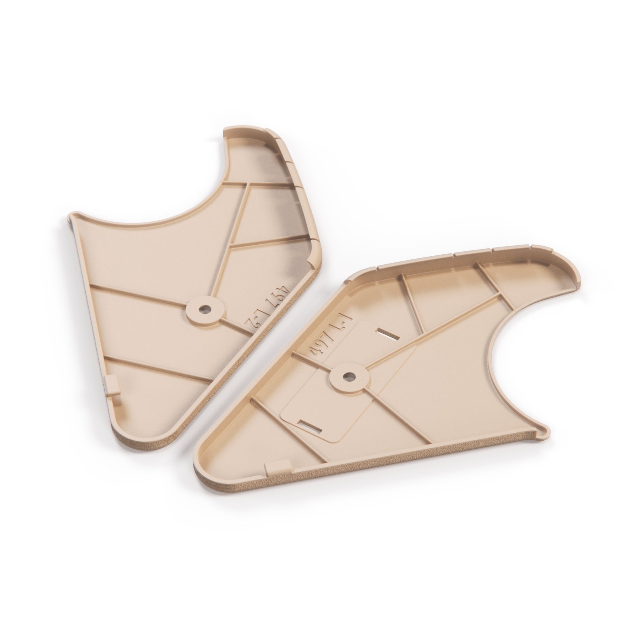 Recaro Classic Seat C81 KBA 90076 Side Seat Plastic Cover Set of 2 Left Or Right All Color — view 3