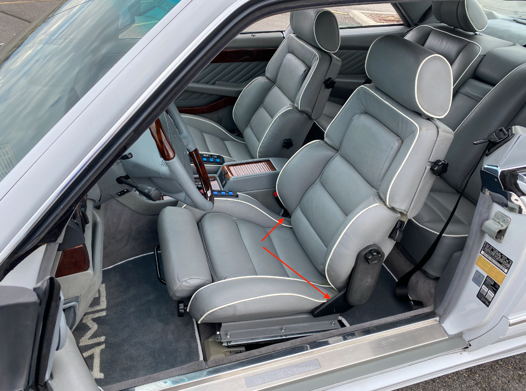 Recaro Classic Seat C81 KBA 90076 Side Seat Plastic Cover Set of 2 Left Or Right All Color — view 6