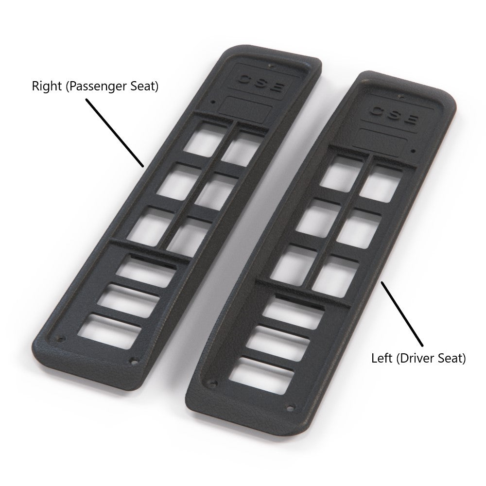 Recaro CSE Seat Panel Control Cover Flat Version Left (Driver Seat) or Right (Passenger Seat) — view 4