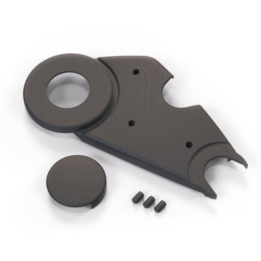 Recaro Seat Generation LX LS Plastic Hinge Cover and Cap Trim Left or Right (563326A & 362794) — view 2