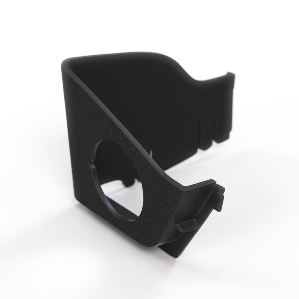 Renault 19 Rearview Side Mirror Switch LHD or RHD Black (7700783608D) — view 2