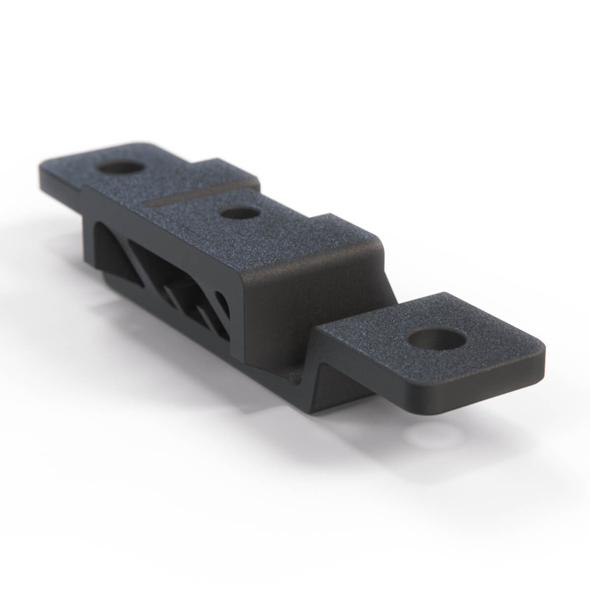Renault 5 Bumper Support Fixation Bracket Black (7700753073) — view 3