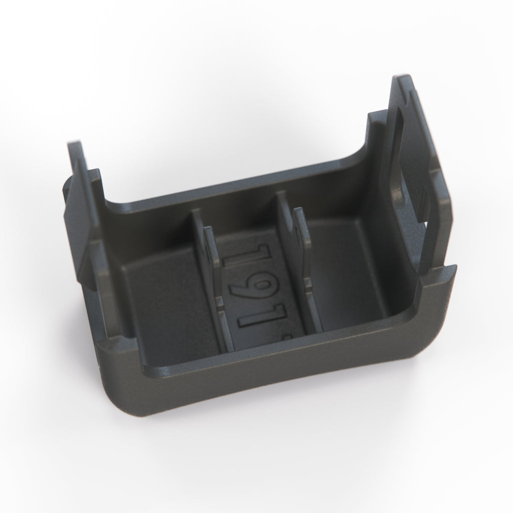 Renault 5 GT Turbo Switch Blanking Plug Cover Black (7700728024) — view 3