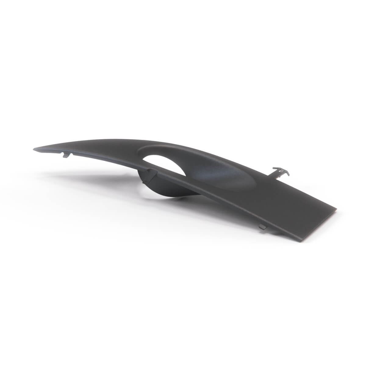 Renault Avantime Front Bumper Fog Light / Tow Hook Cover Trim Left or Right Black (6025402617 / 6025402618) — view 3