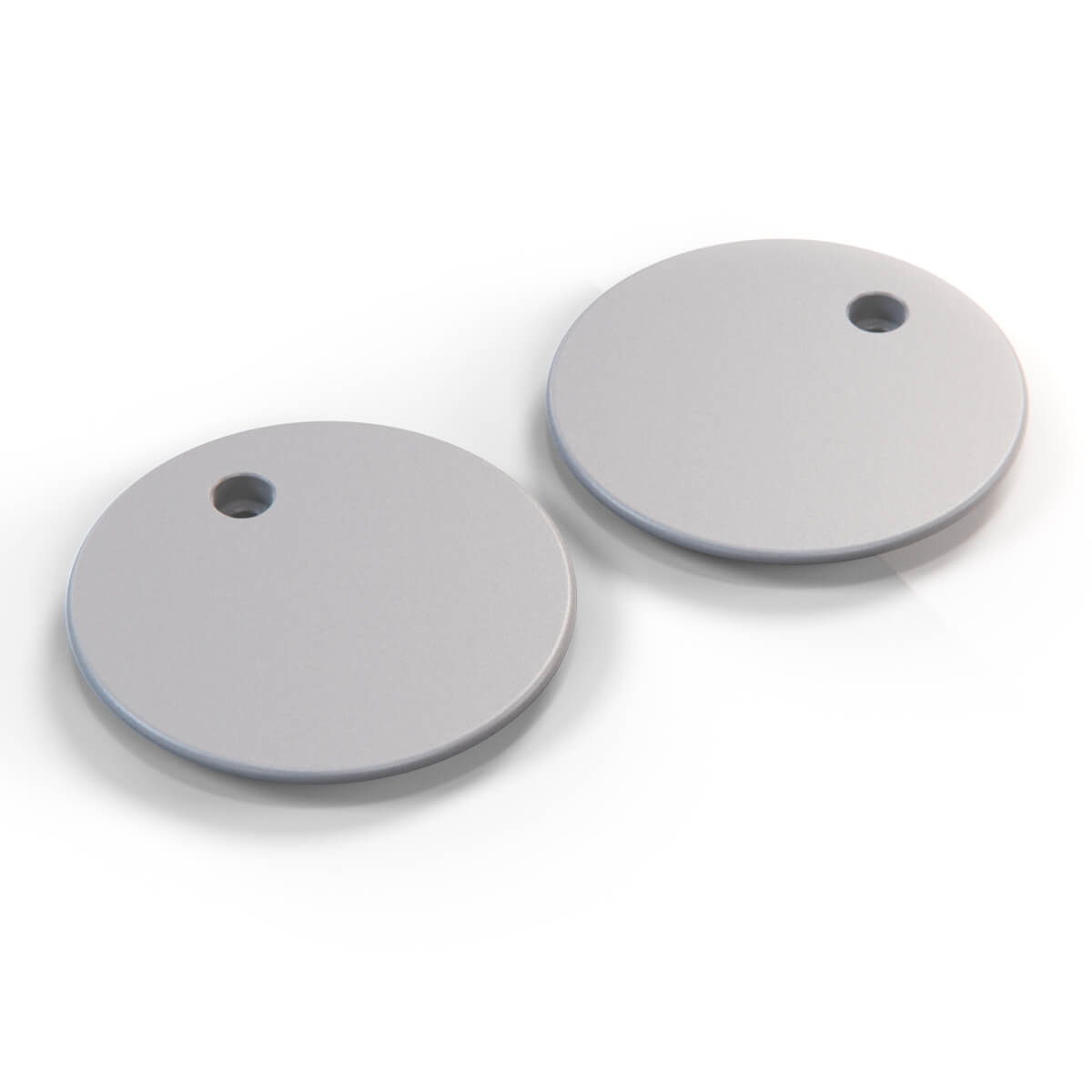 Renault Clio 16s Speedline Maracana Center Caps Set of 2 Primed or Black — view 3