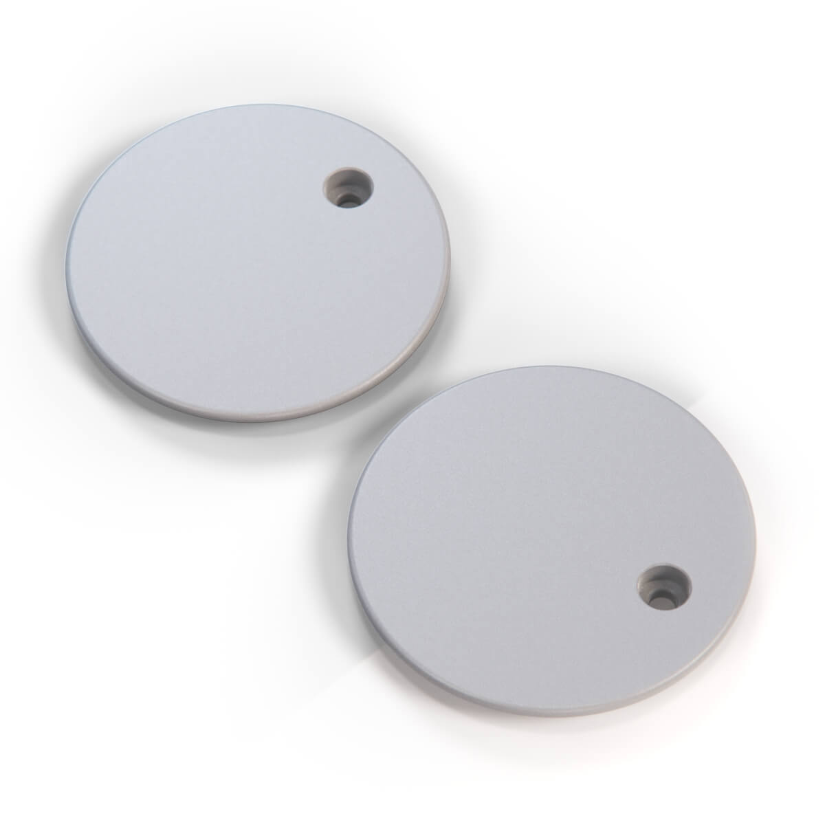 Renault Clio 16s Speedline Maracana Center Caps Set of 2 Primed or Black — view 2