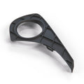 Renault Clio III RS Front Bumper Drivers OSF Fog Light Surround Trim Left or Right Black (8200899563 / 8200899560)