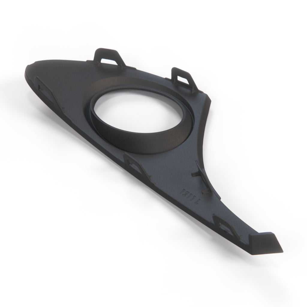Renault Clio III RS Front Bumper Drivers OSF Fog Light Surround Trim Left or Right Black (8200899563 / 8200899560) — view 3