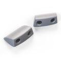 Renault Laguna Ii Headlight Washer Nozzle Caps Set of 2 Primed (8200001916 / 8200001915)