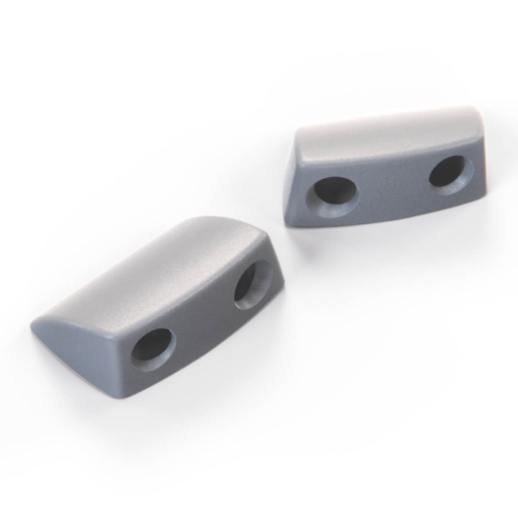 Renault Laguna Ii Headlight Washer Nozzle Caps Set of 2 Primed (8200001916 / 8200001915) — view 2