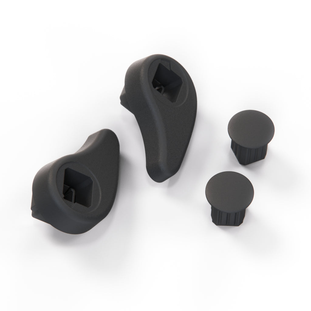Renault Megane 1 Seat Handle Adjusting Lever Left and Right Black (7701205078 & 7701205079) — view 2