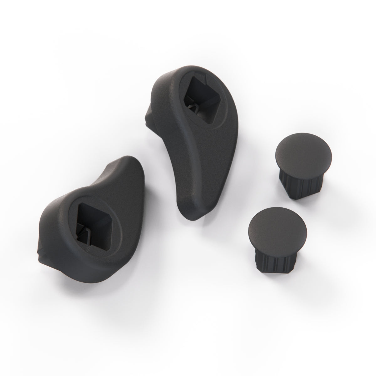 Renault Megane 1 Seat Handle Adjusting Lever Left and Right Black (7701205078 & 7701205079) — view 2