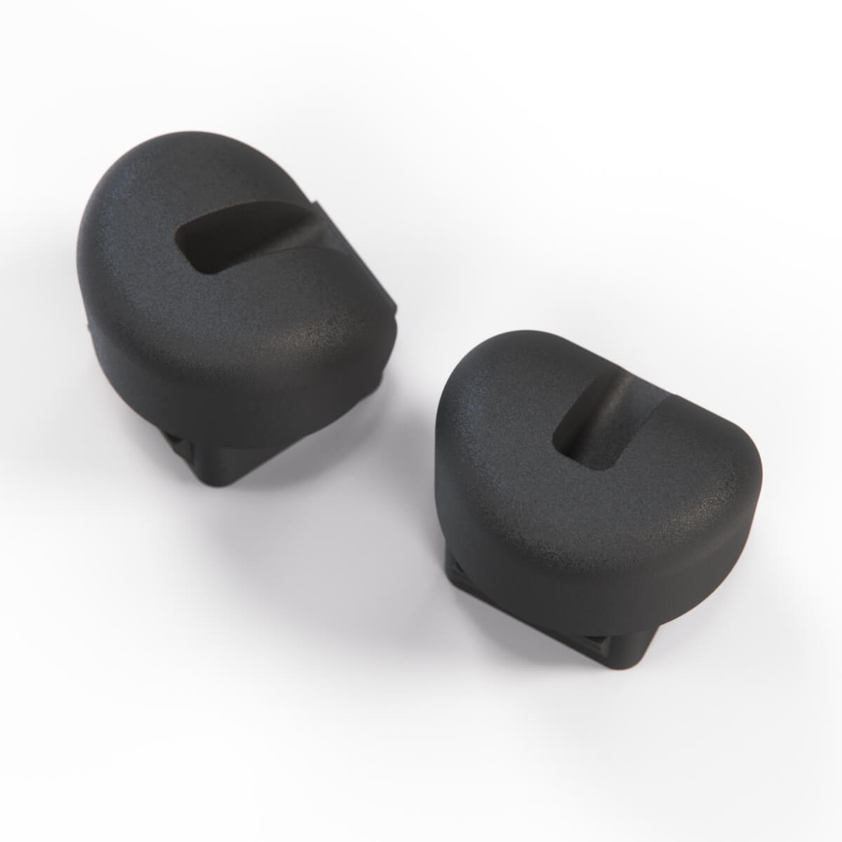 Renault Megane 3 Trunk Bonnet Hood Stop Buffer Set of 2 Black — view 3