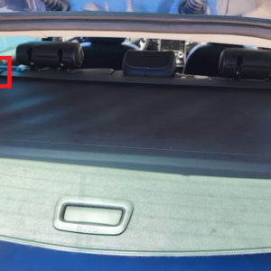 Renault Megane IV Trunk Curtain Top Left Or Right Black 991801076000 / 9918019761 — view 2