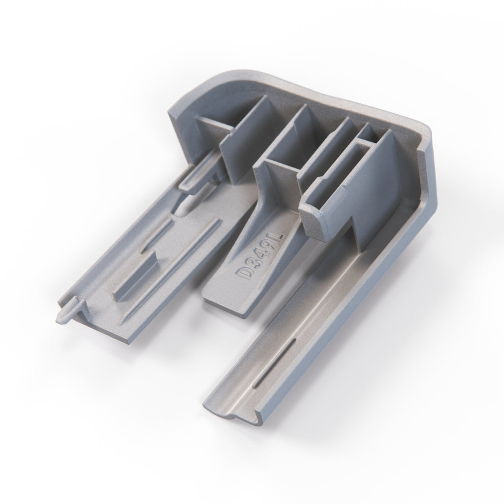 Rolls Royce Wraith Front Seat Rail Cover Trim Left or Right Primed (52107304399 / 52107364400) — view 3