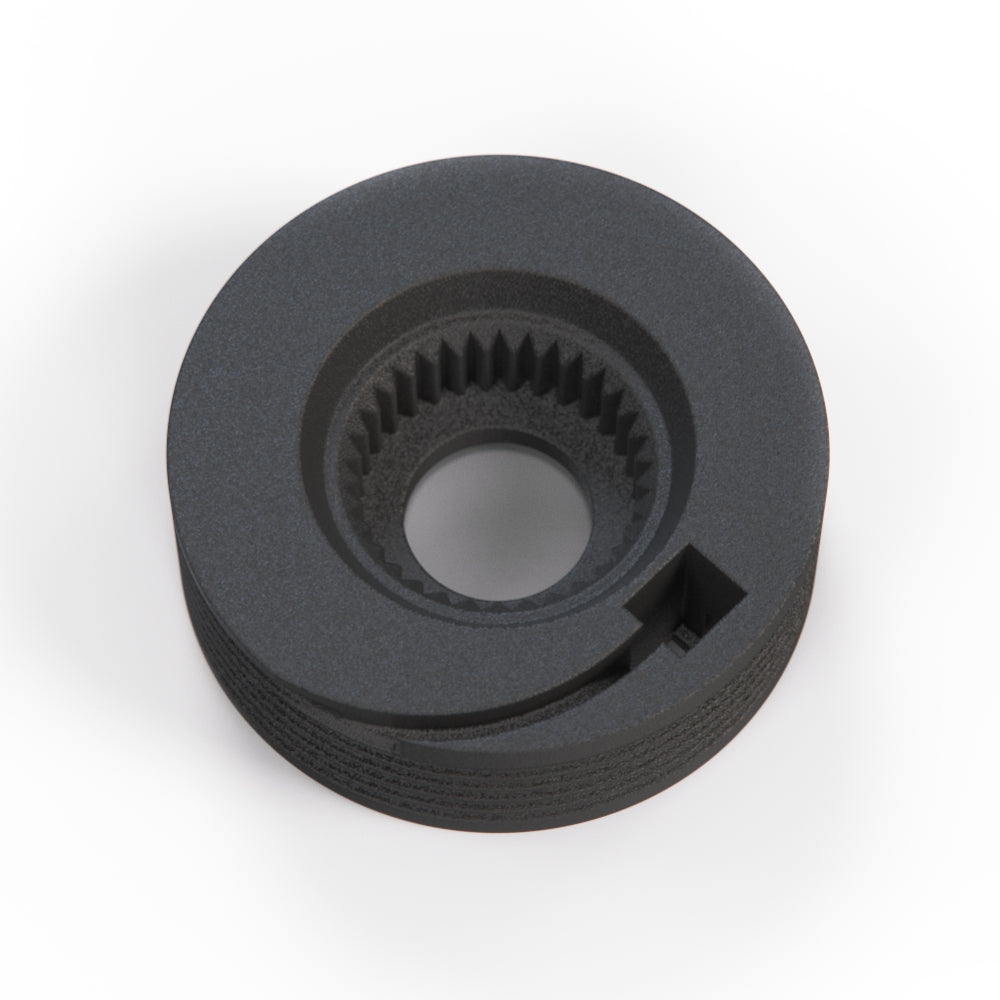 Saab 9-3 Window Regulator Drum Gear Spool Repair Kit Black (12793728 / 12793729) — view 2