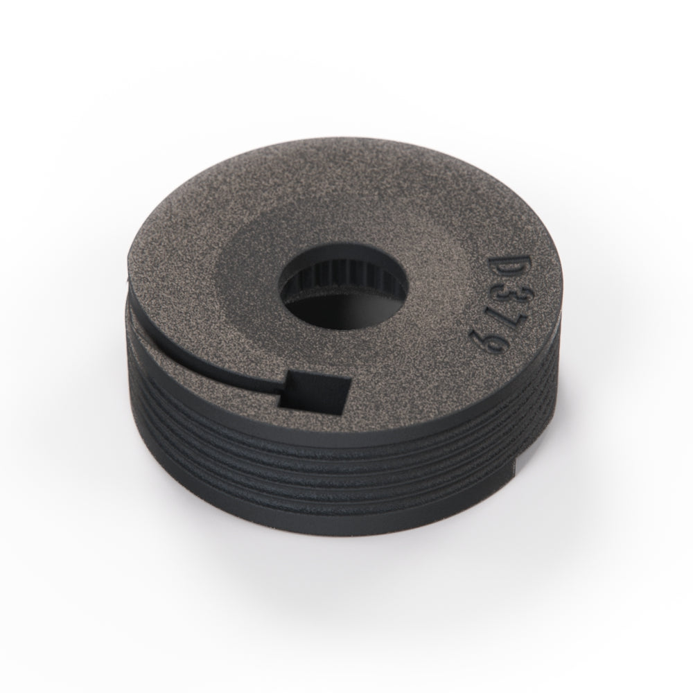 Saab 9-3 Window Regulator Drum Gear Spool Repair Kit Black (12793728 / 12793729) — view 3