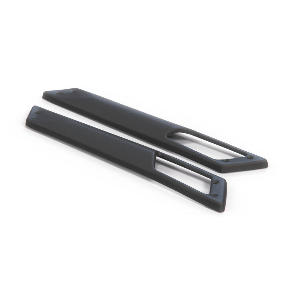 Saab 900 Airflow Carlsson Vent Cover Set of 2 Black (8287179 8287187) — view 2