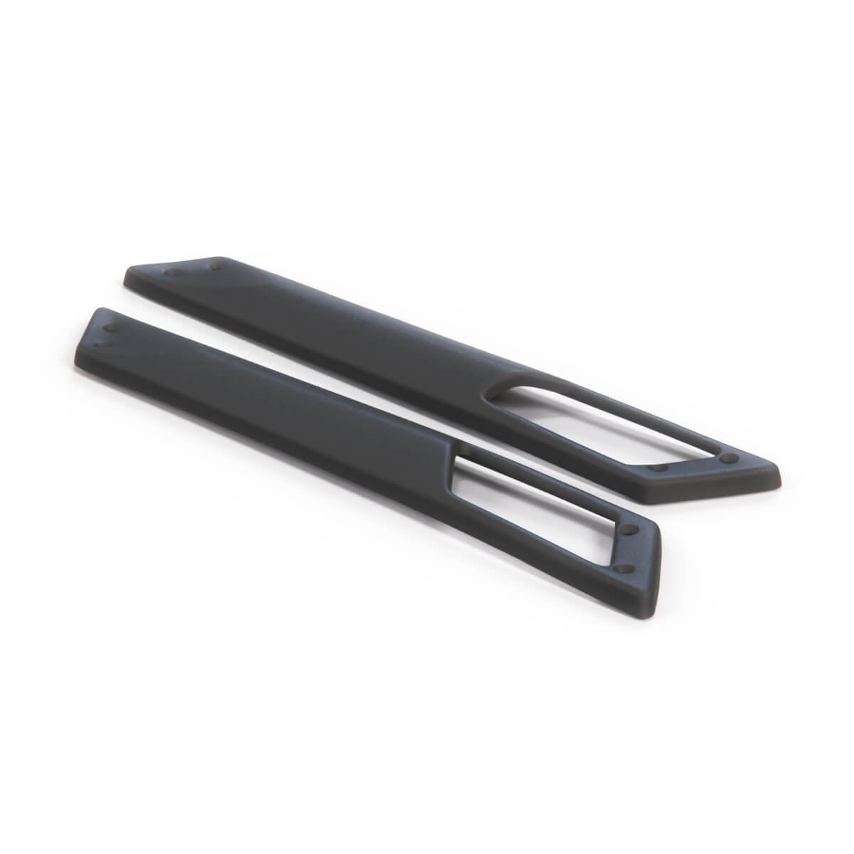 Saab 900 Airflow Carlsson Vent Cover Set of 2 Black (8287179 8287187) — view 2