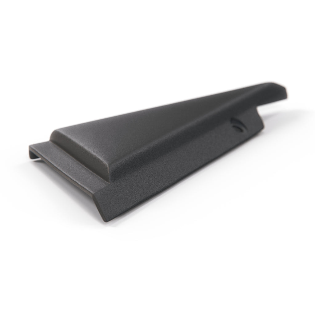 Saab 900 Cover Mirror Triangle Trim Left or Right Black (9883331 / 9883349) — view 2