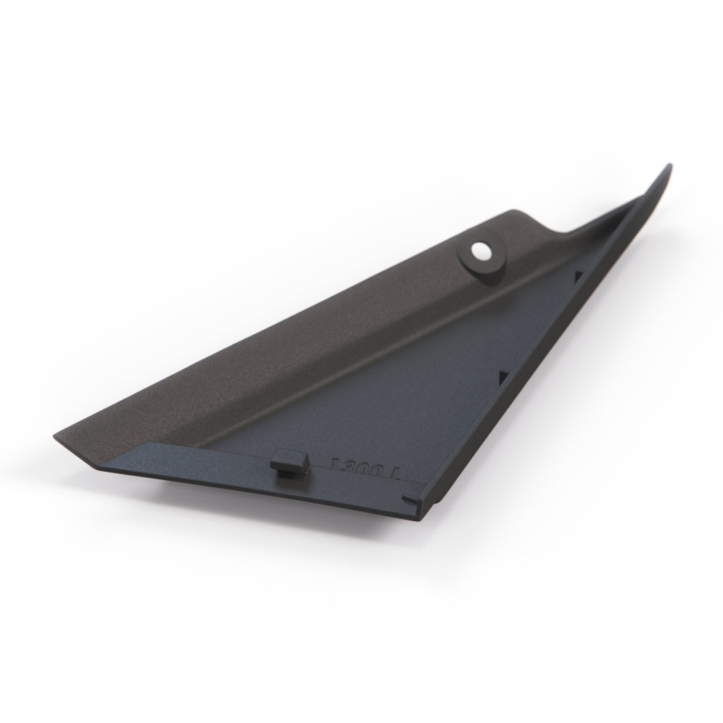 Saab 900 Cover Mirror Triangle Trim Left or Right Black (9883331 / 9883349) — view 3