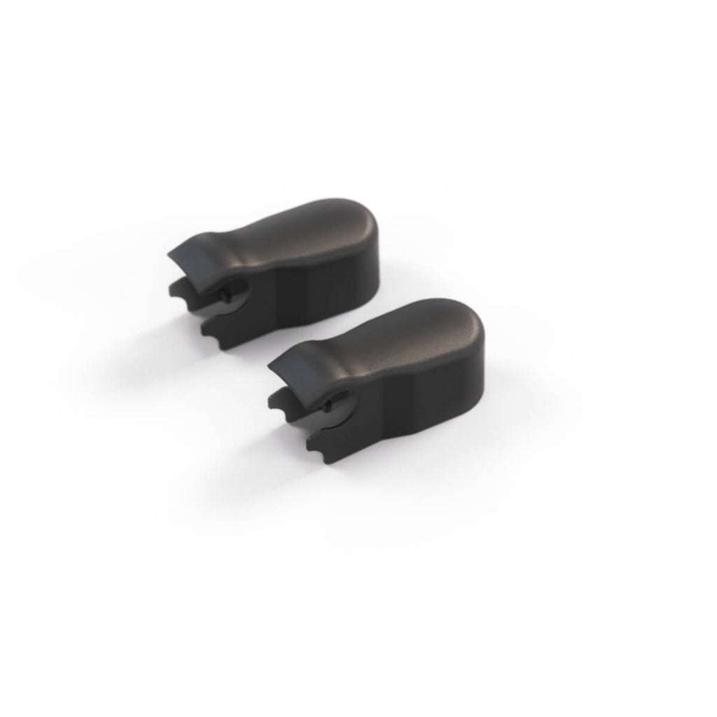 Saab 900 Front Wiper Cover Small Version Set of 2 Black — view 4