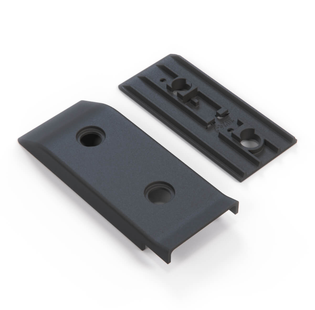 Saab 900 Headrest Mounting Cover Black (9532466) — view 2