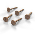 Saab 900 Interior Side Panel Clip Screw Set Of 5 9867821