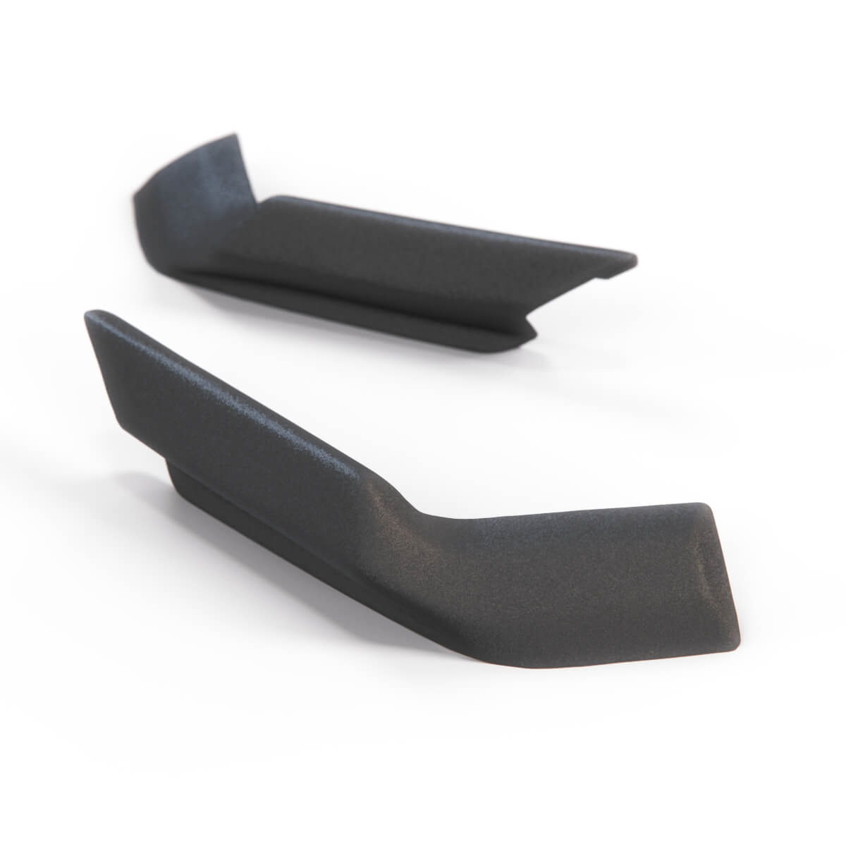 Saab 900 Roof Weld Cover Set of 2 Black (6947451 / 6947469)