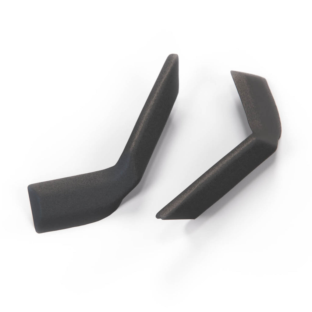 Saab 900 Roof Weld Cover Set of 2 Black (6947451 / 6947469) — view 3