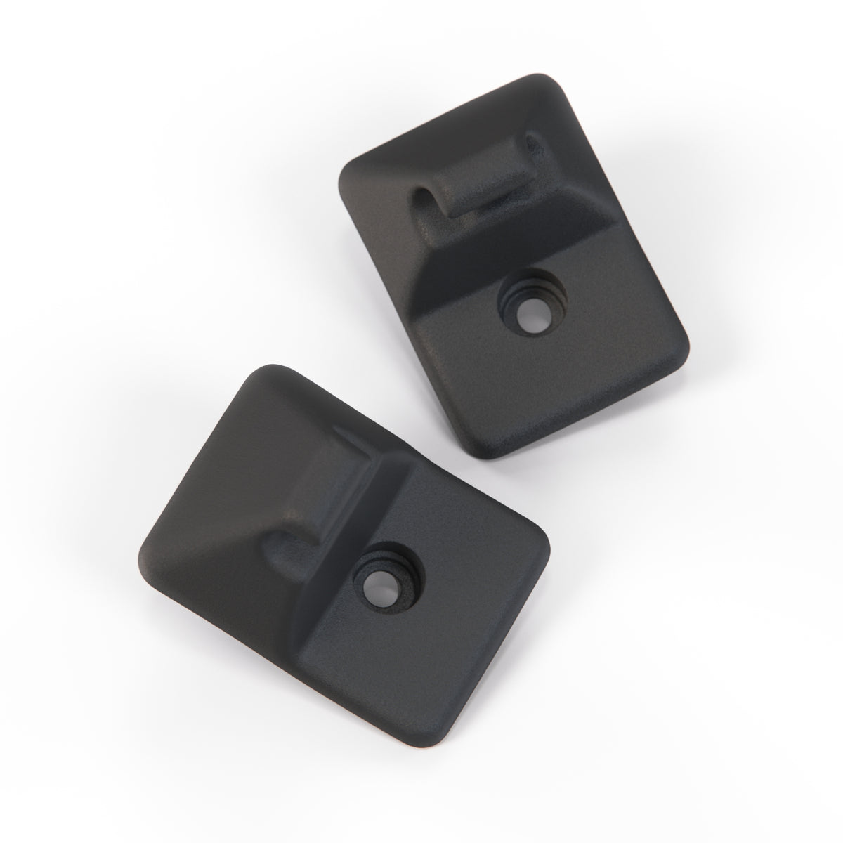 Saab 900 Sun Visor Clip Set of 2 Black (9882655) — view 2