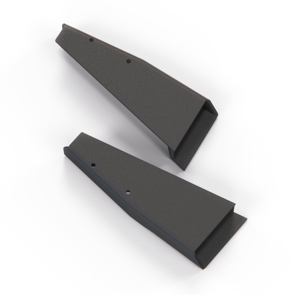 Saab 96 B Pillar Bottom Door Trim Cover Set of 2 Left and Right Black — view 2