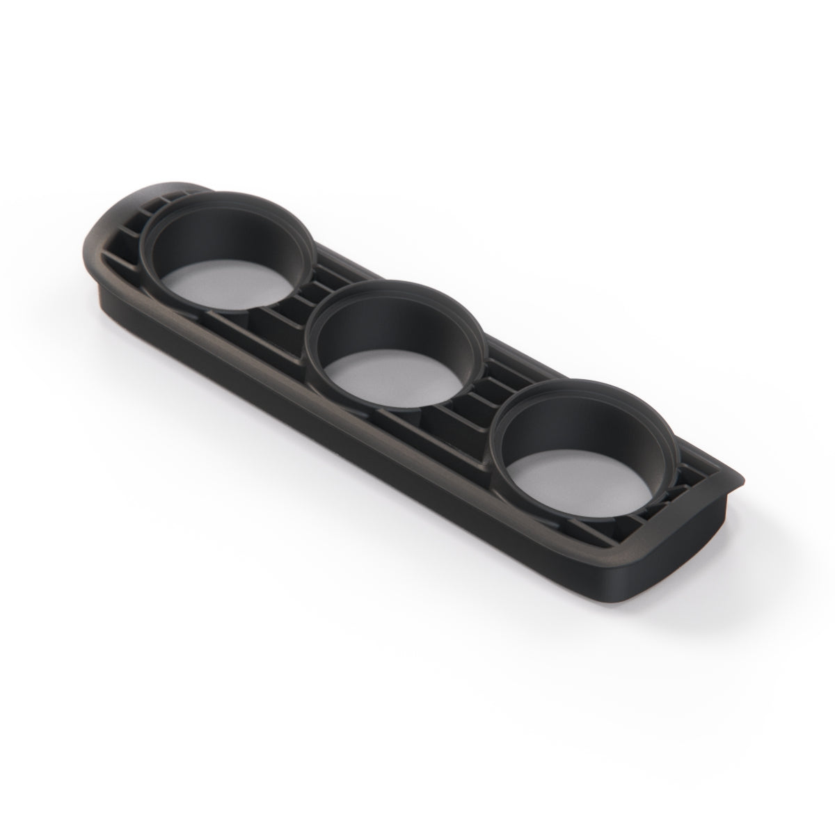 Seat Leon Toledo II 1M Triple Gauge Holder 52mm Centre Heater Exhaust LHD Black — view 2