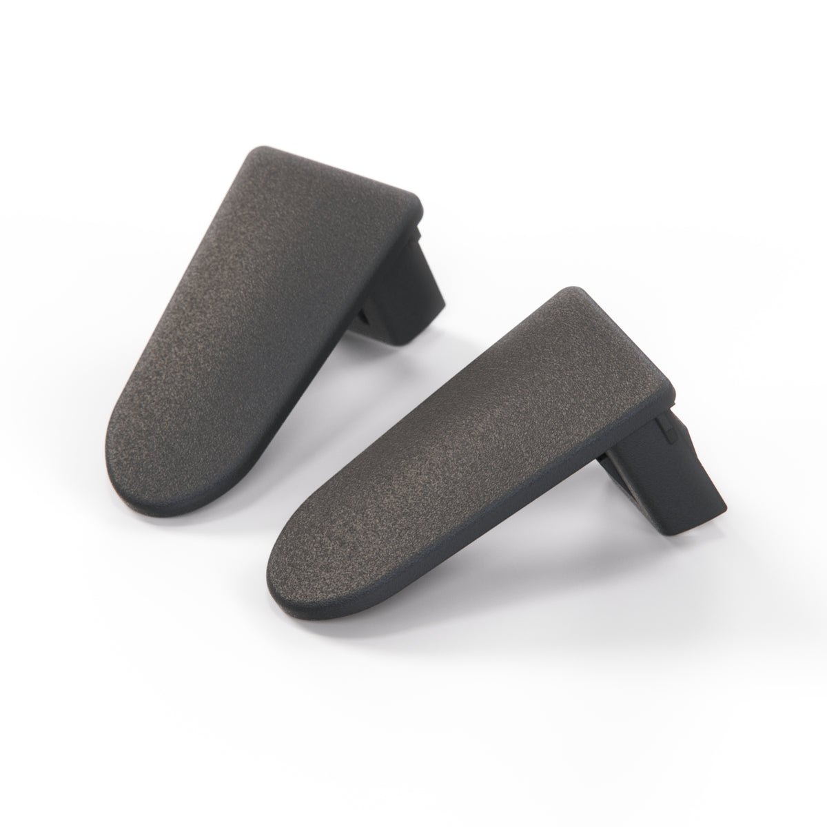 Seat Volkswagen Polo Seat Leon Seat Belt Guide Housing Trim Set of 2 Black (6Q48588831)