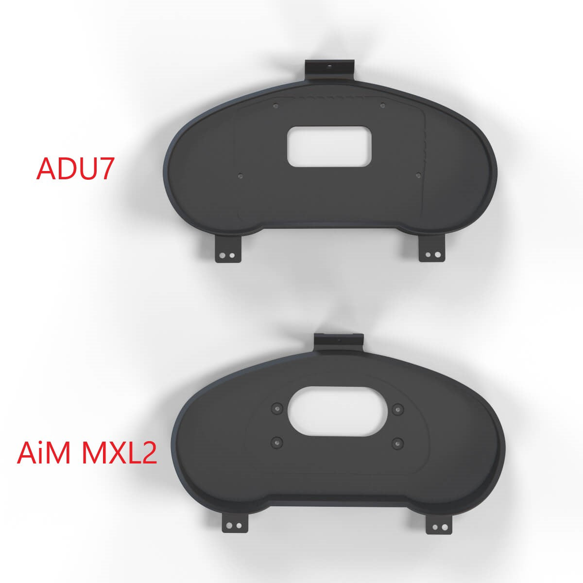 Subaru Impreza WRX/STI Dash Cluster Mount AiM MXL2 or ADU7 Black