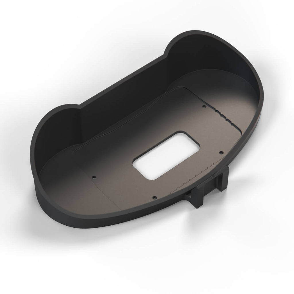 Subaru Impreza WRX/STI Dash Cluster Mount AiM MXL2 or ADU7 Black — view 3