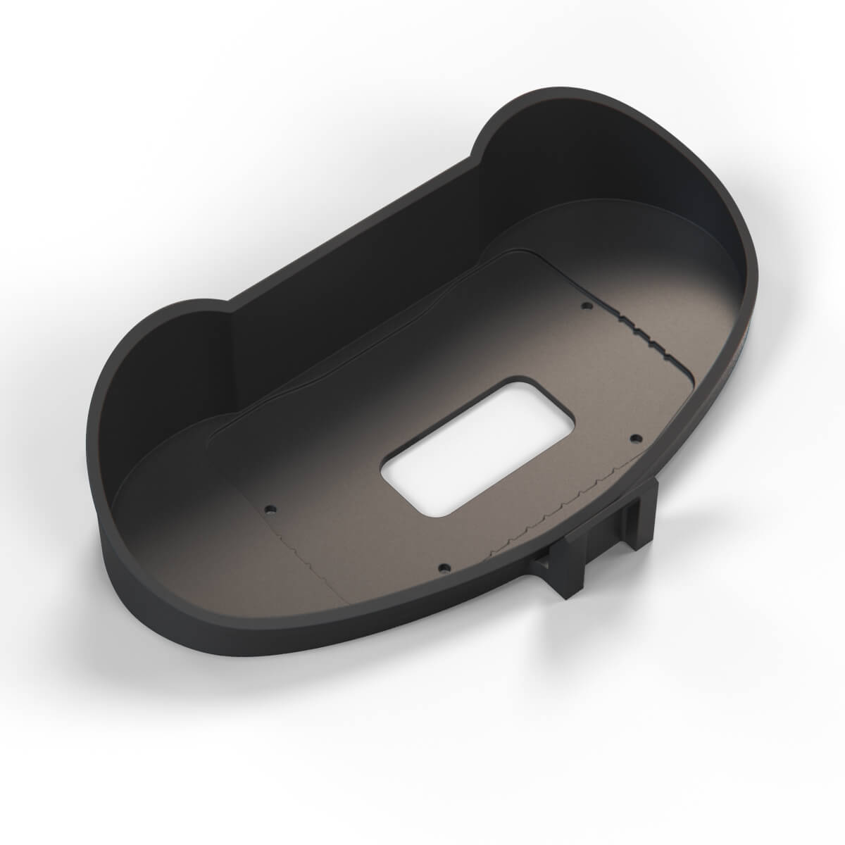 Subaru Impreza WRX/STI Dash Cluster Mount AiM MXL2 or ADU7 Black — view 3