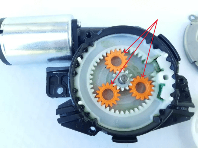 Subaru Legacy Seat Adjustment Lumbar Sprocket Gear Repair Kit — view 4