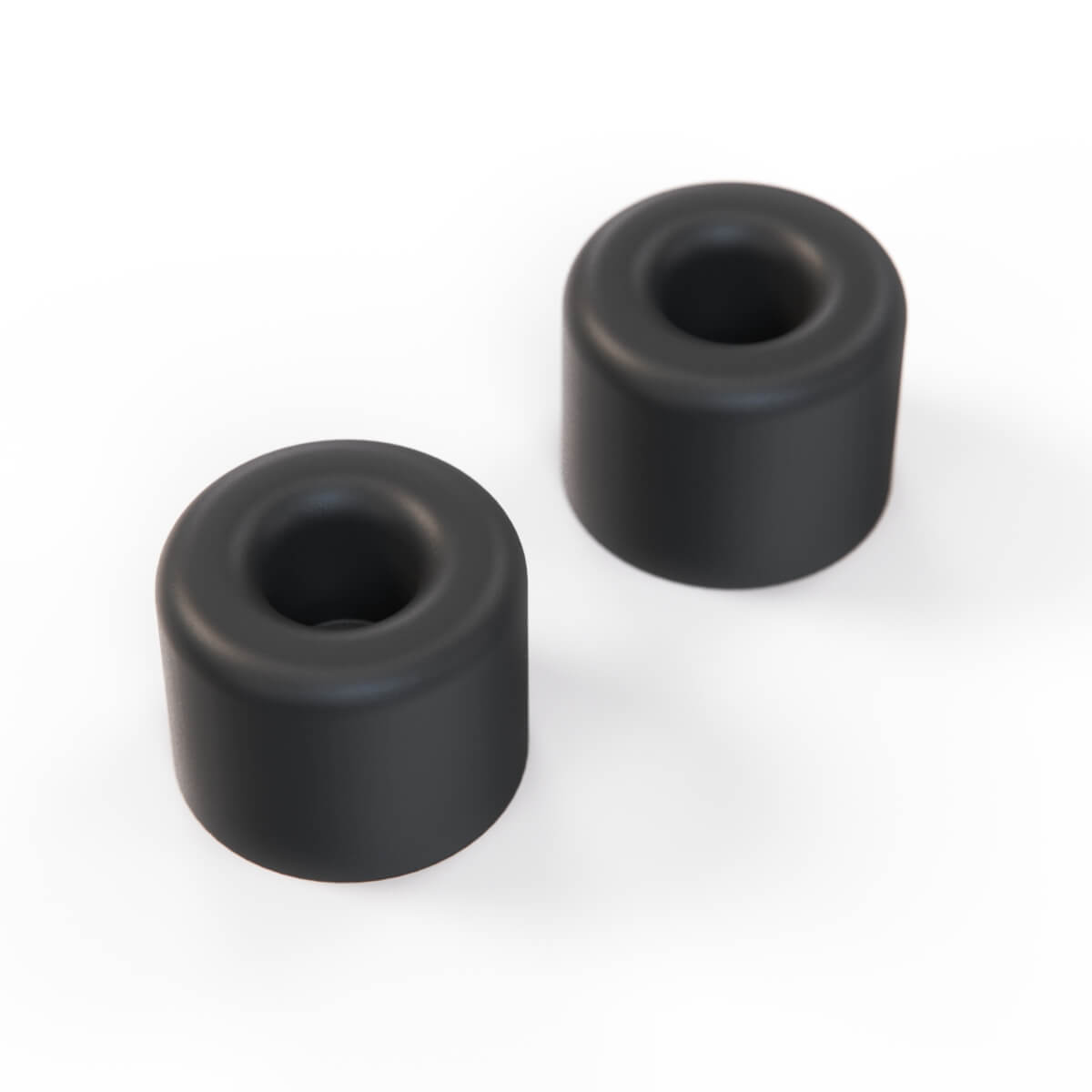 Suzuki Jimny Samurai SJ410 Cushion Hood Stopper Set of 2 Black (09320-06011L000) — view 2