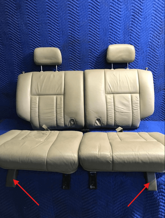 Toyota 4runner Mk3 Rear Lower Seat Hinge Caps Cover Set of 4 Grey (7162935010) — view 5