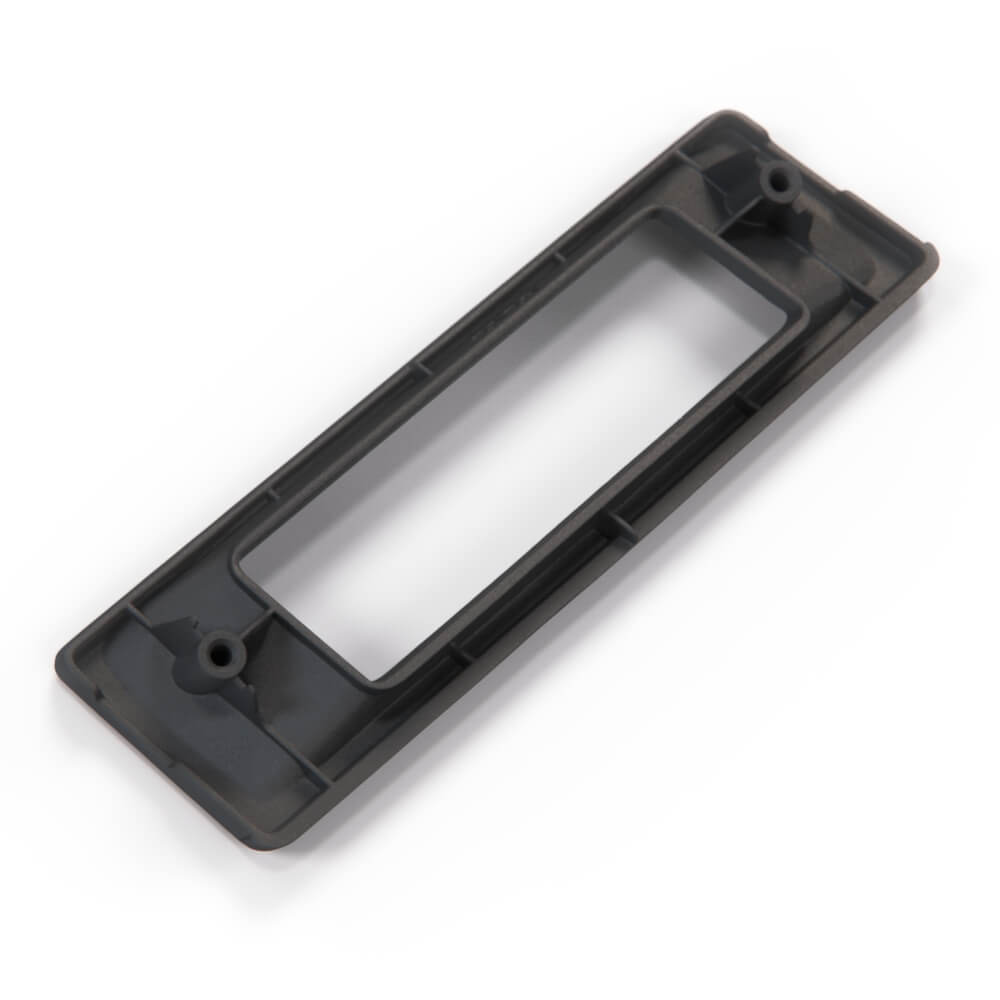 Toyota AE86 Levin Trueno Dashboard Clock Trim Bezel Black (55478-12040) — view 2